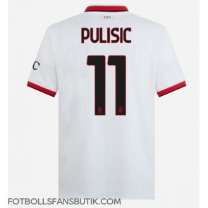 AC Milan Christian Pulisic #11 Replika Bortatröja 2024-25 Kortärmad